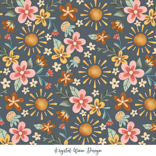 Mr Golden Sun Sunshine Floral KW1243