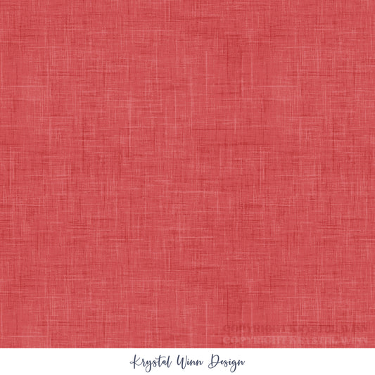 Yankee Doodle Woven Solid Red KW732