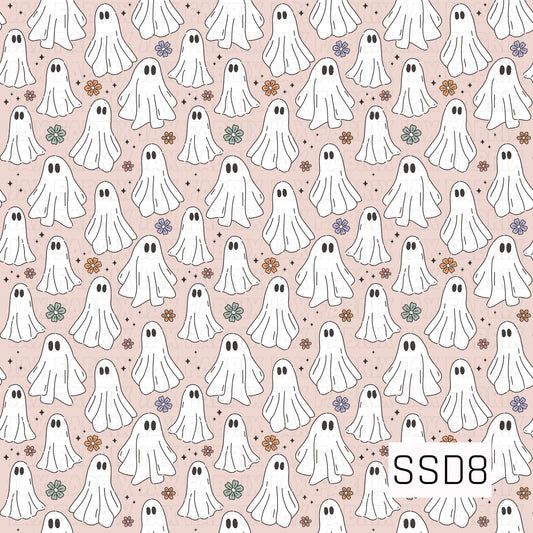 SSD8 - Sweet Ghosts Soft Pink