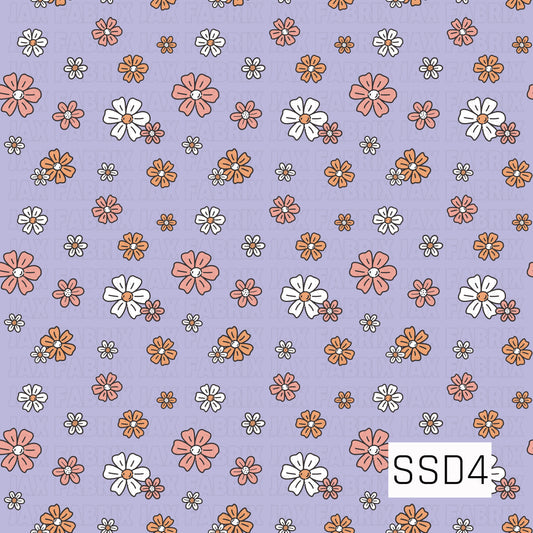 SSD4 - Sweet Ghost Floral Lavender