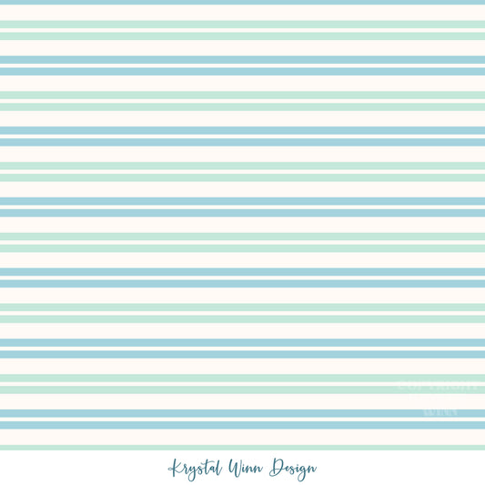 Party Animal Stripe Blue KW515