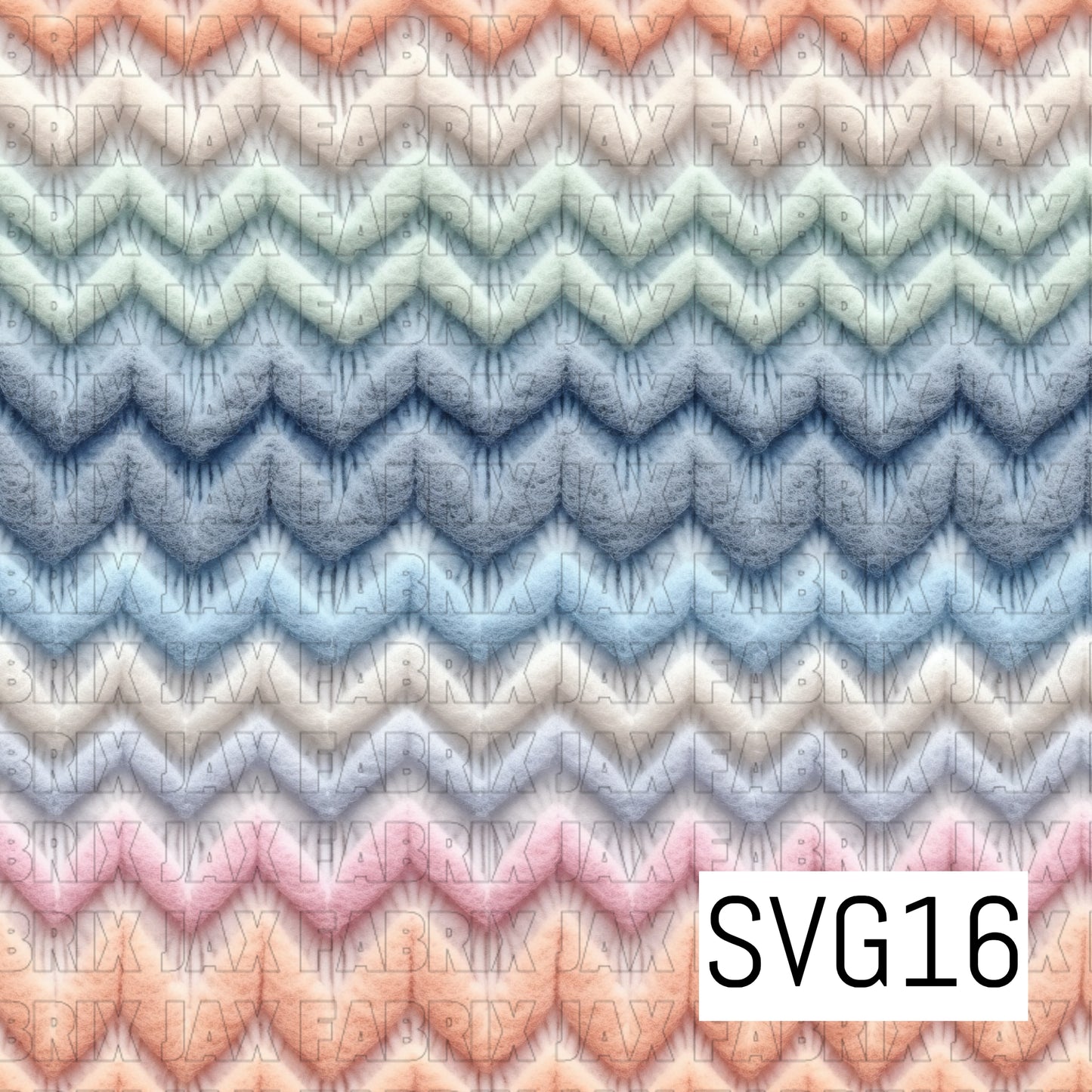 Pastel Chevron SVG16