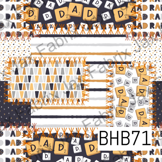 Dad Patchwork BHB71