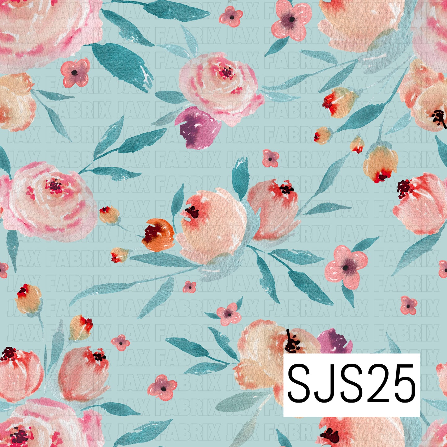 Peonie Bouquet Seafoam SJS25