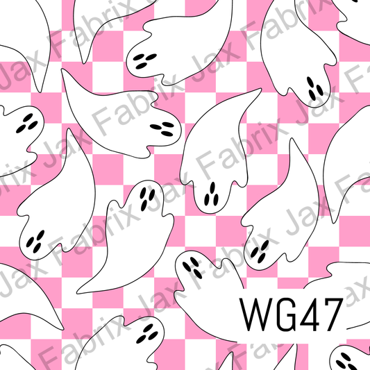 Pink Check Ghosts WG47