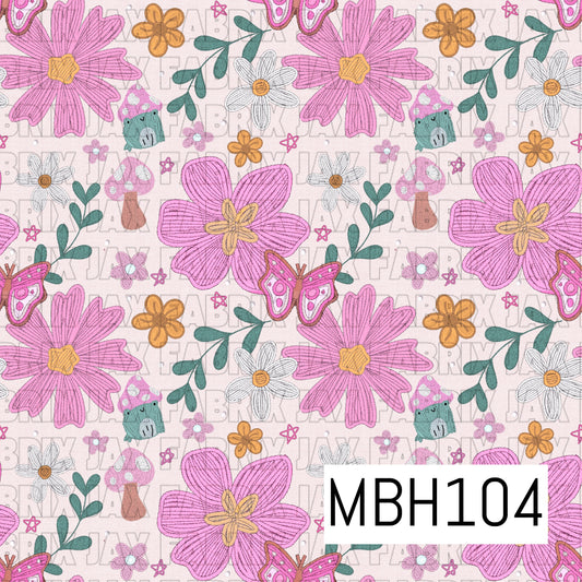 Floral Embroidery MBH104