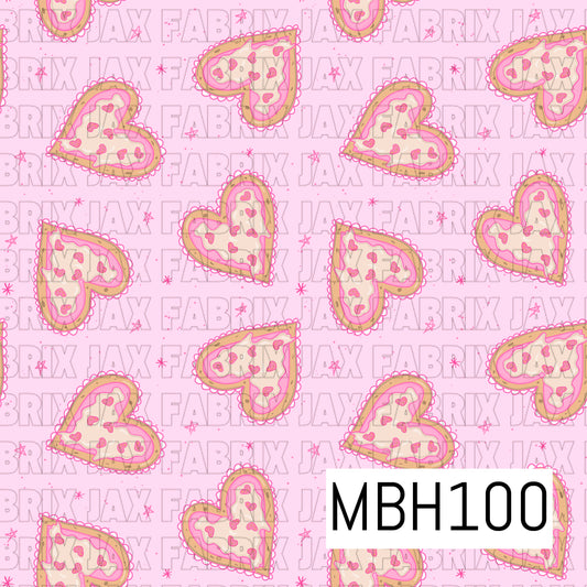 Pink Pizza Hearts MBH100