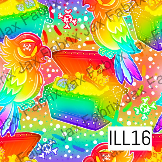Pirate Rainbow ILL16