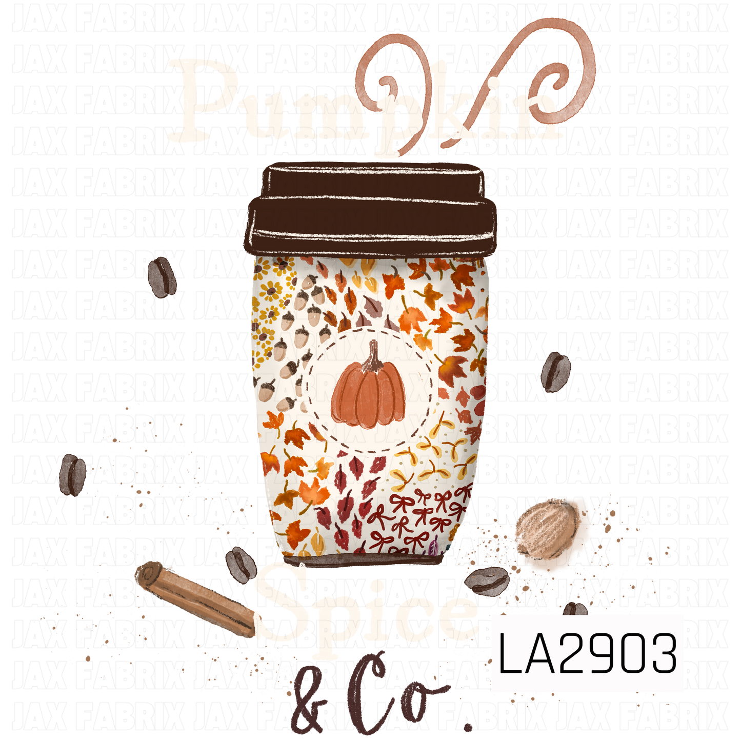 LA2903 - Pumpkin Spice and Co.  Panel