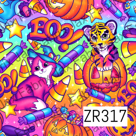 90's Halloween Rainbow ZR317