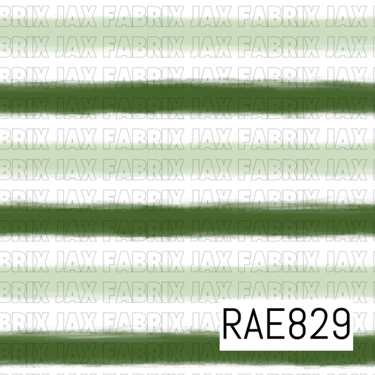 Rainbow Shamrock Stripes Green RAE829