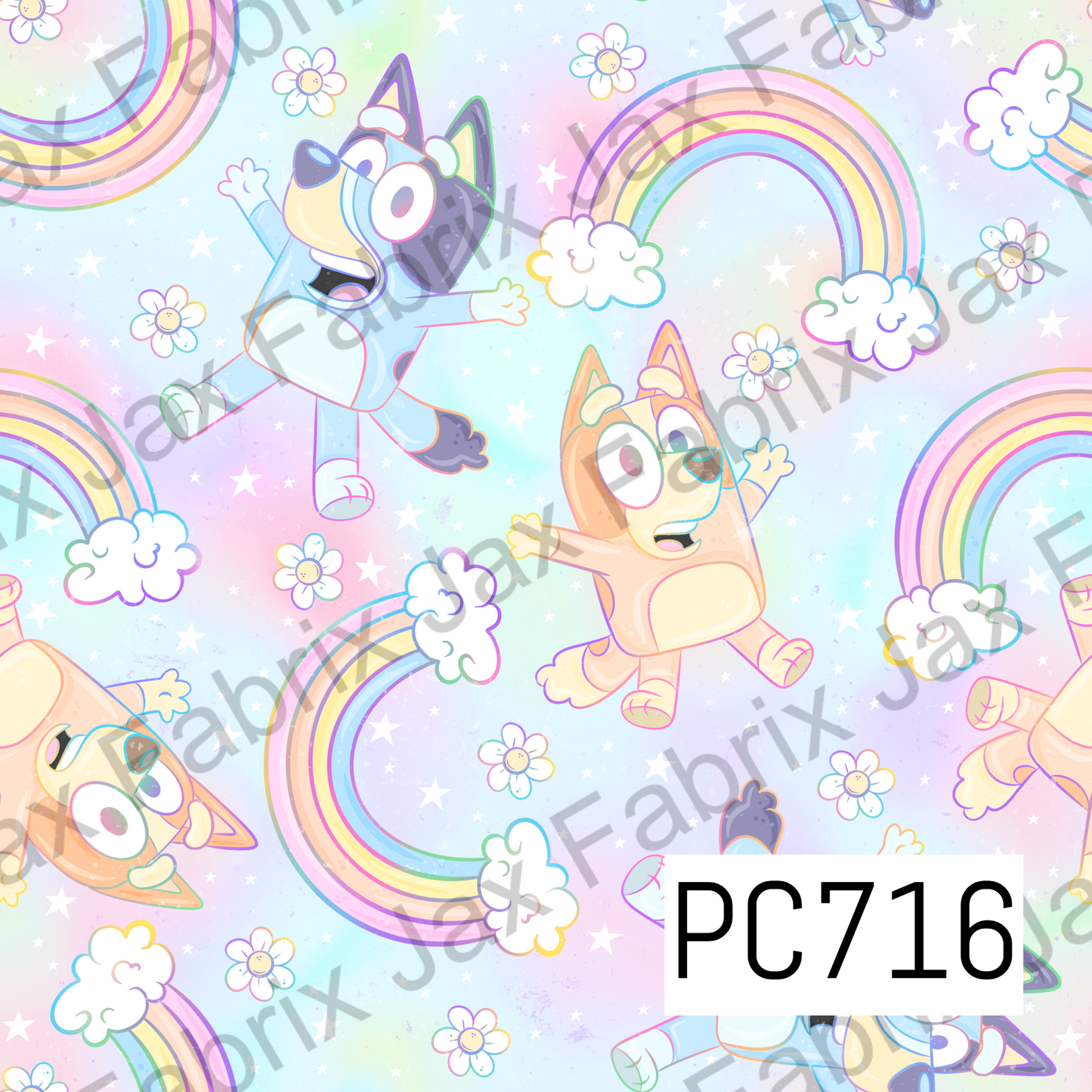 Rainbow Dogs Cotton Candy PC716