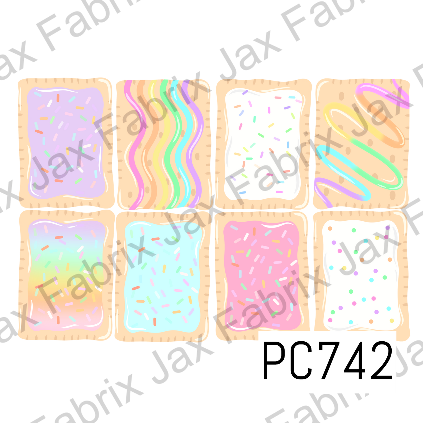 Rainbow Pastries PC742