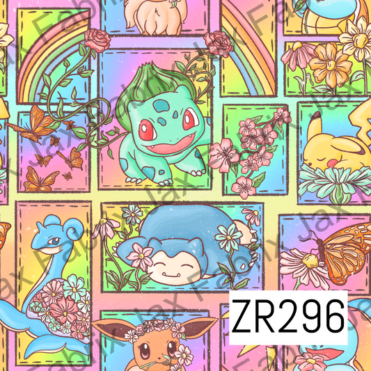 Pastel Rainbow Poke Mashup ZR296