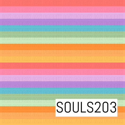 Flower Retro Stripes SOULS203