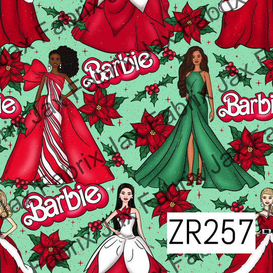 Holiday Dolls Green ZR257