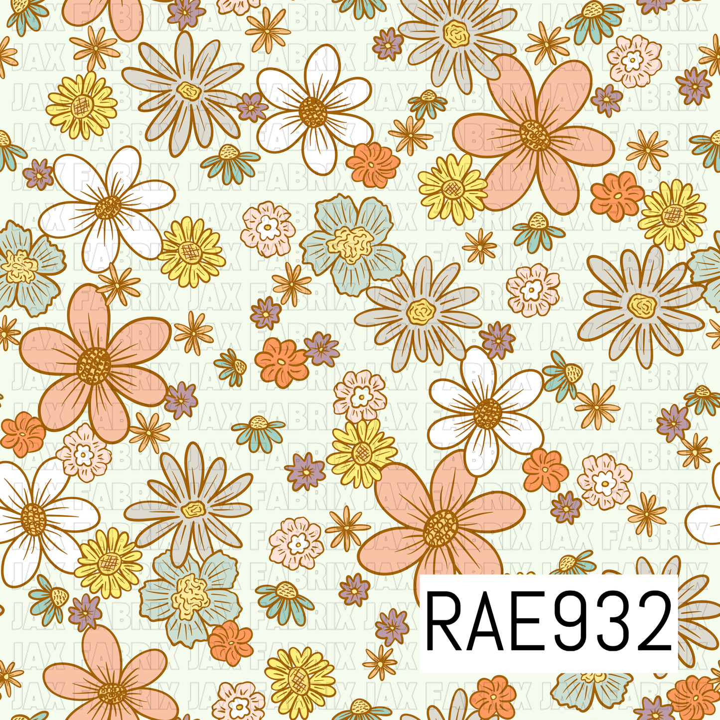 Garden Retro Orange RAE932