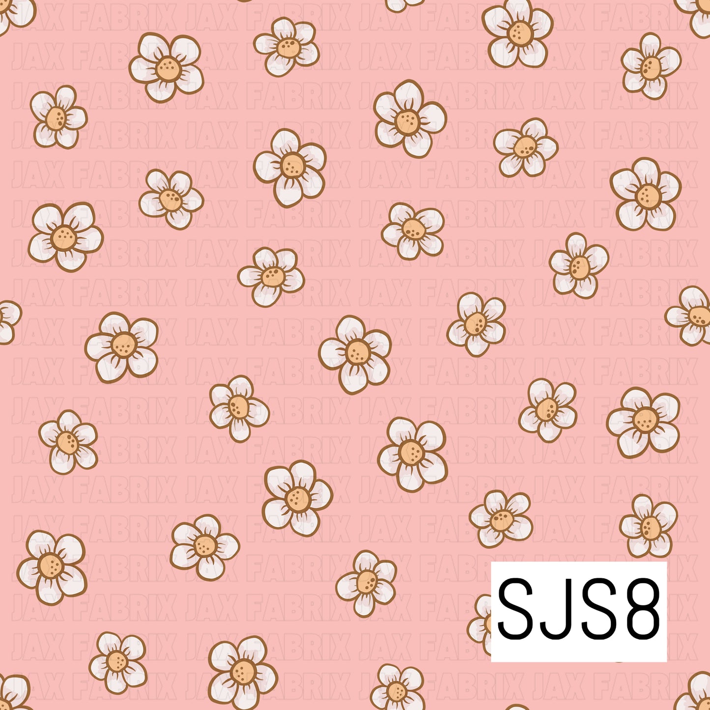 Scattered Pink Daisies SJS8