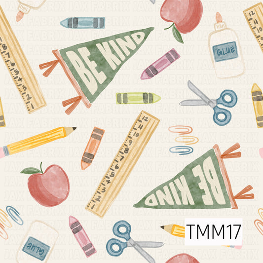 TMM17 - Apples And Alphabet Green Flag