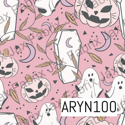Halloween Tombstone Pink ARYN100