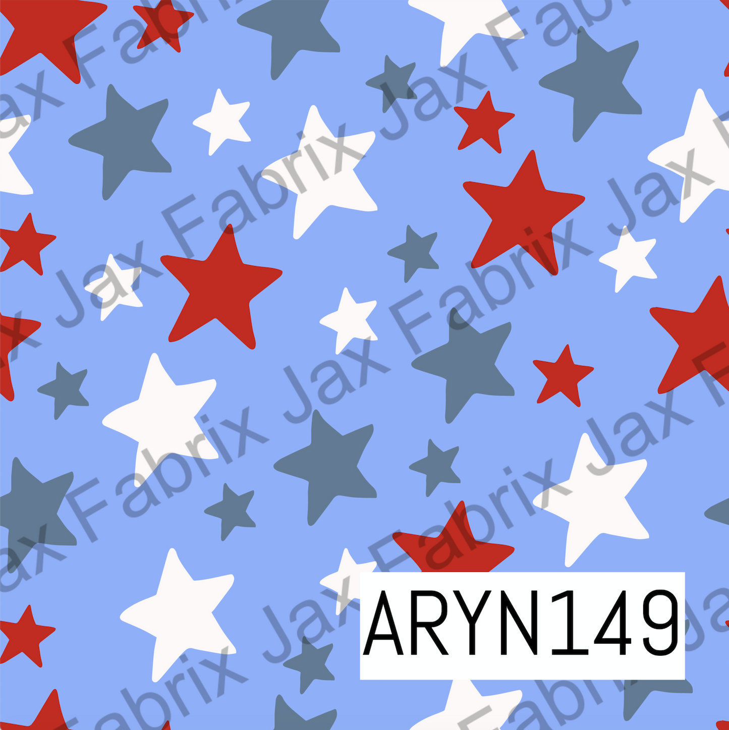 Stars Blue 4th of July ARYN149