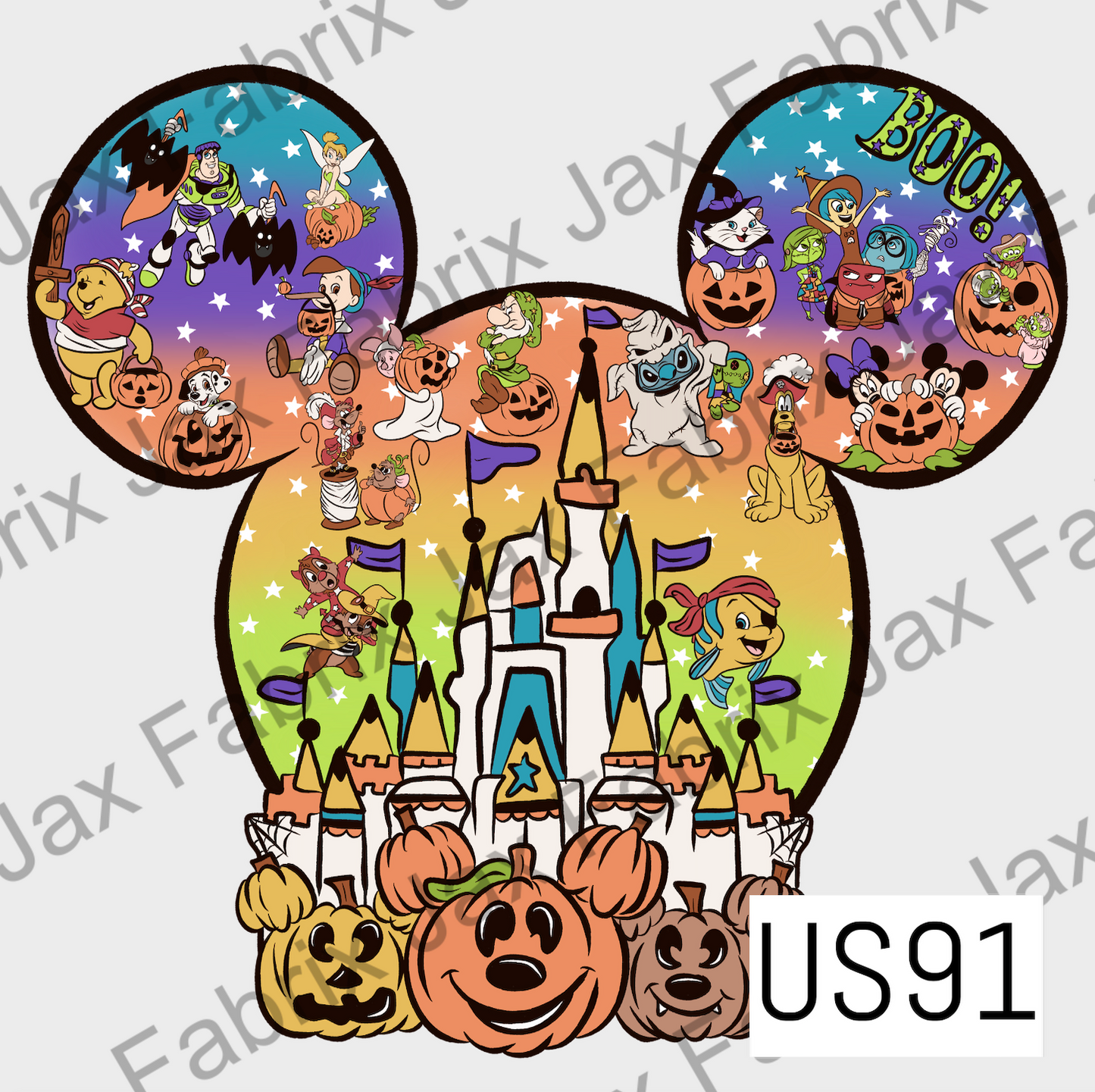 Spooky Halloween Crew PNG US91