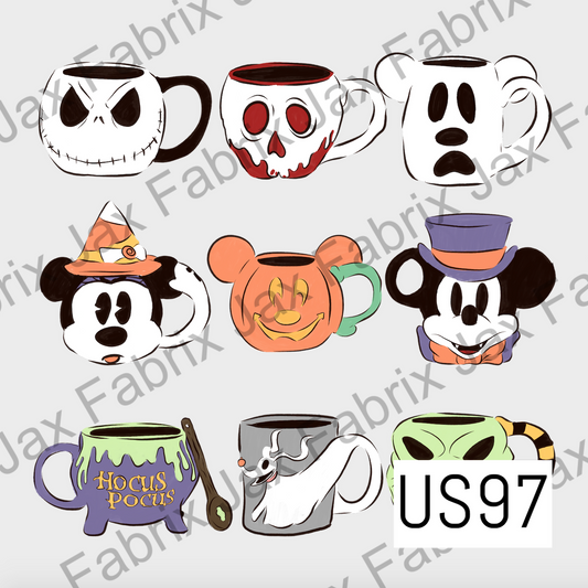 Halloween Mugs PNG US97
