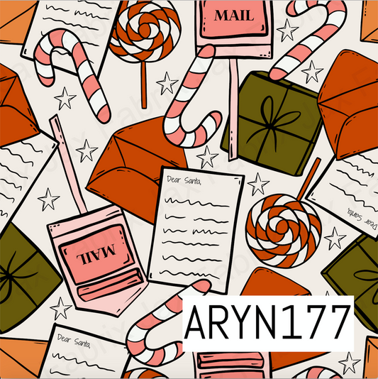 Christmas Mail Pink ARYN177