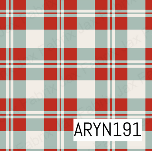 Plaid Red and Blue ARYN191