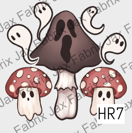 Mushroom Ghost PNG HR7