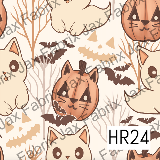 Pumpkin and Cats HR24