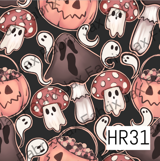 Mushroom And Ghosts HR31