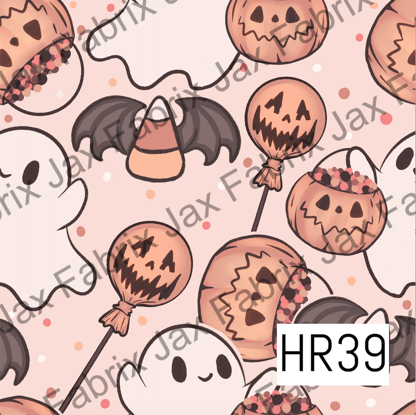 Pumpkins And Ghosts HR39