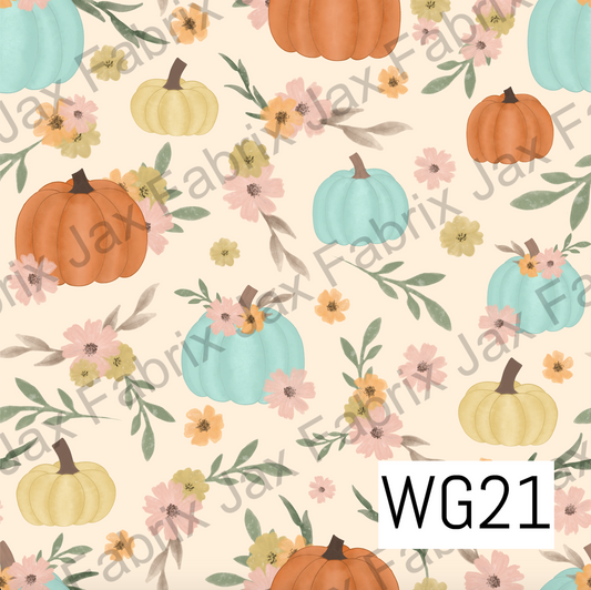 Watercolor Pumpkins WG21