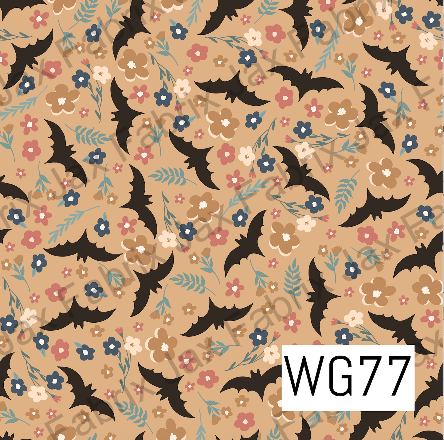 Dainty Floral Bats WG77