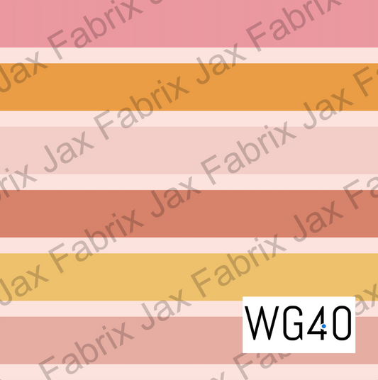 Pink And Yellow Stripes WG40