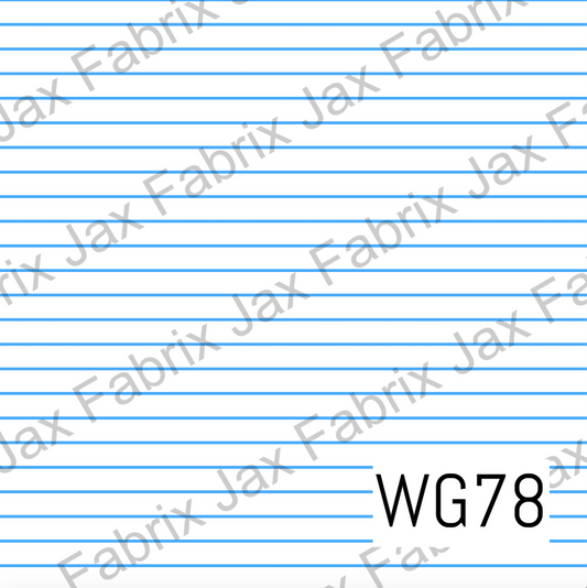 Notebook Paper WG78