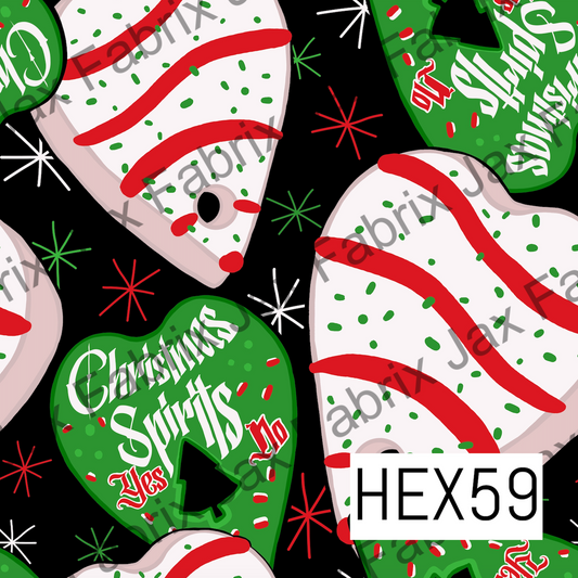 Black Hexmas Cakes HR59