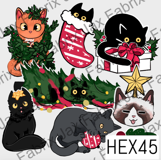 Meowy Catmas PNG HR45