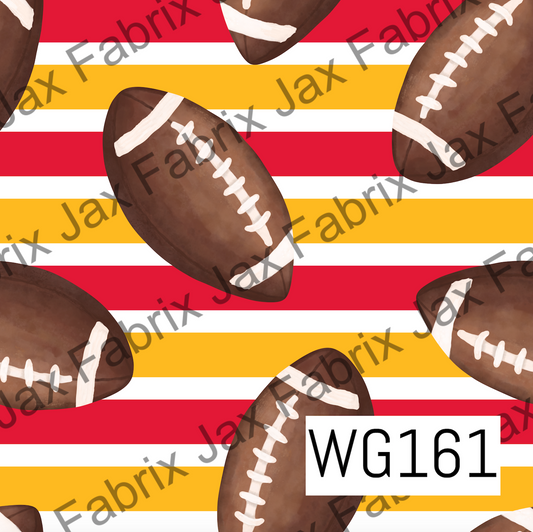 Red and Gold Football WG161