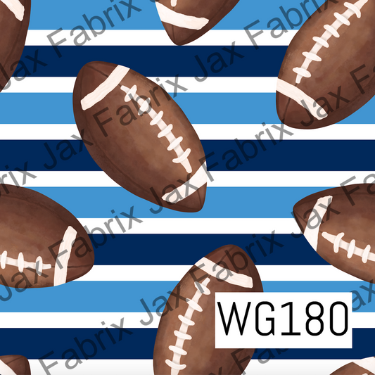 Blue and Dark Blue Football WG180