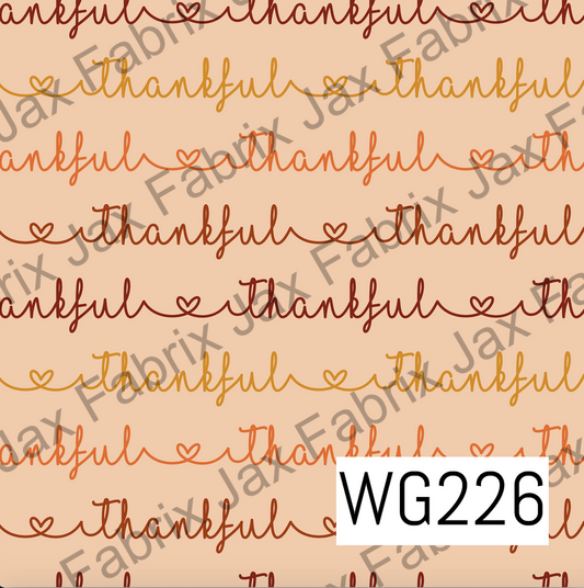Thankful WG226