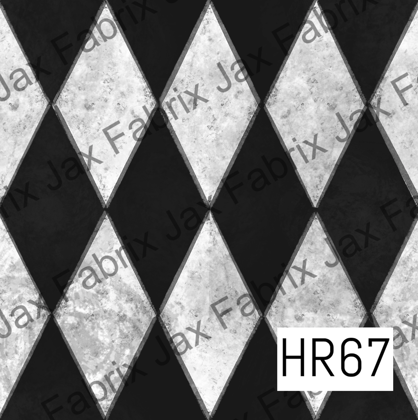 Black and Gray Wonderland Diamonds HR67