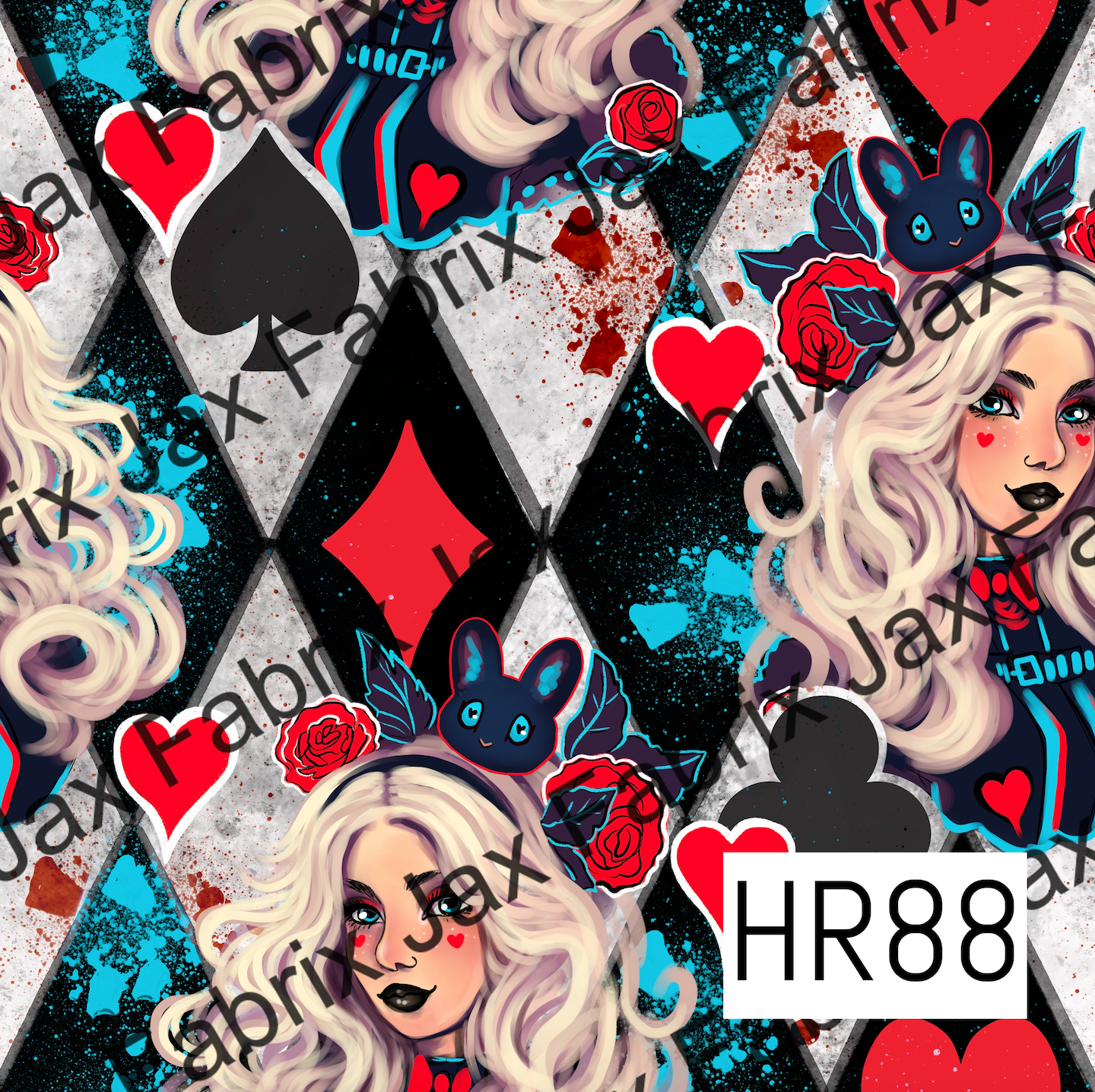 Wonderland Diamonds Gray HR88