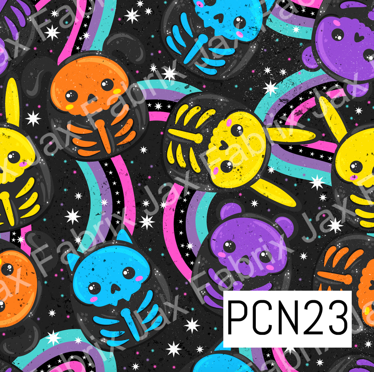 Neon Skelly Squish PCN23