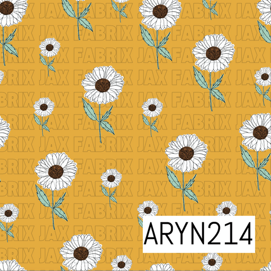 Sunflower Stems Yellow ARYN214