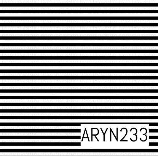Mini Stripes Black ARYN233