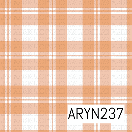Plaid Orange ARYN237