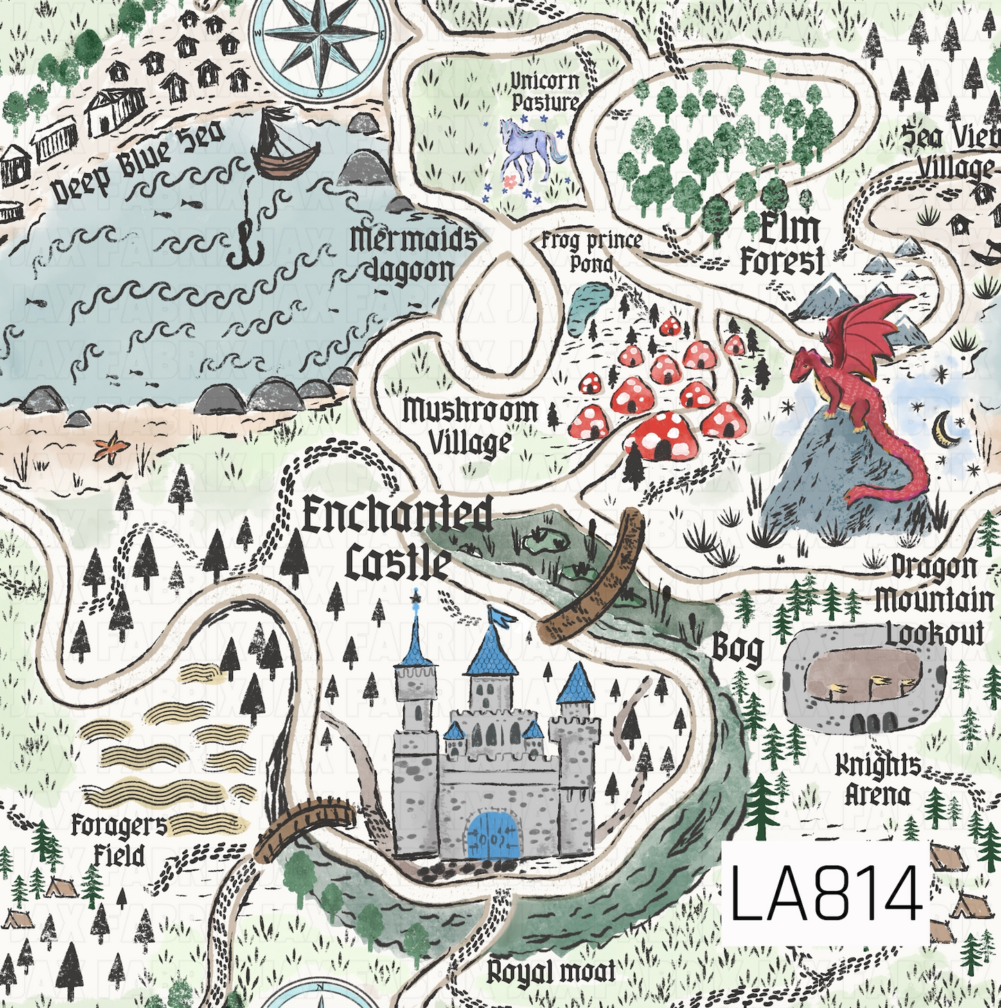 LA2814 Red