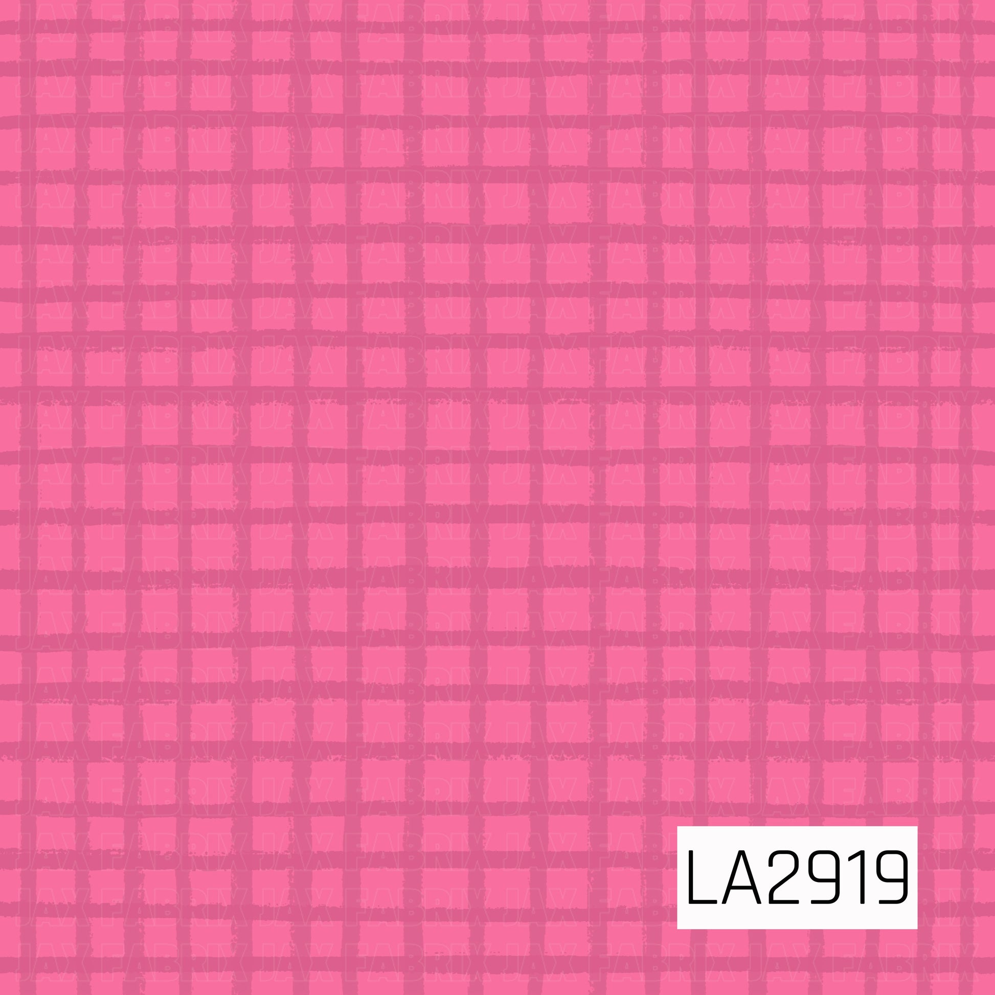 A subtle sketched gingham pattern in soft bubblegum pink, featuring layered shades of bright pink and rosy magenta. The hand-drawn, textured lines create gentle depth and dimension, giving this simple coordinate a playful yet timeless look.
